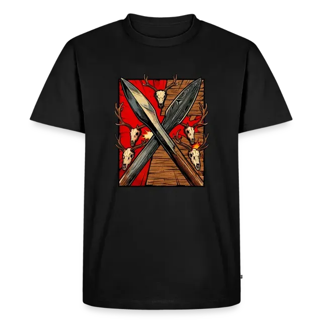 puma-spreadconnect-saufeder-t-shirt-herren-schwarz-baumwolle-jagdmotiv image 1