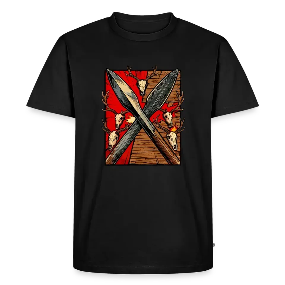 puma-spreadconnect-saufeder-t-shirt-herren-schwarz-baumwolle-jagdmotiv image 1