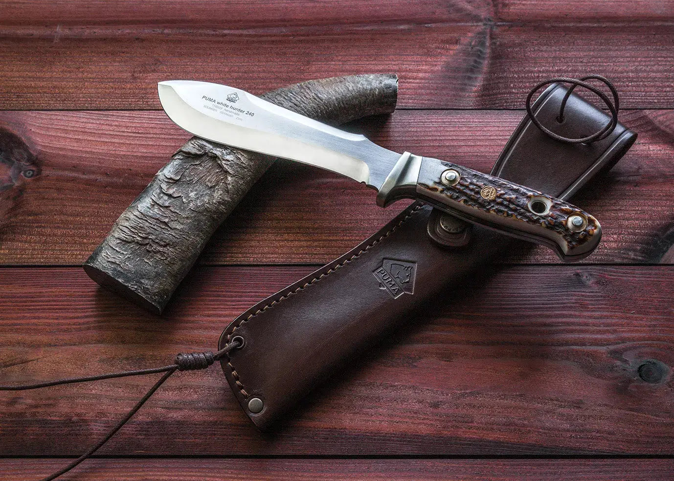 puma-white-hunter-240-jagdmesser-hirschhorn-feststehend image 7