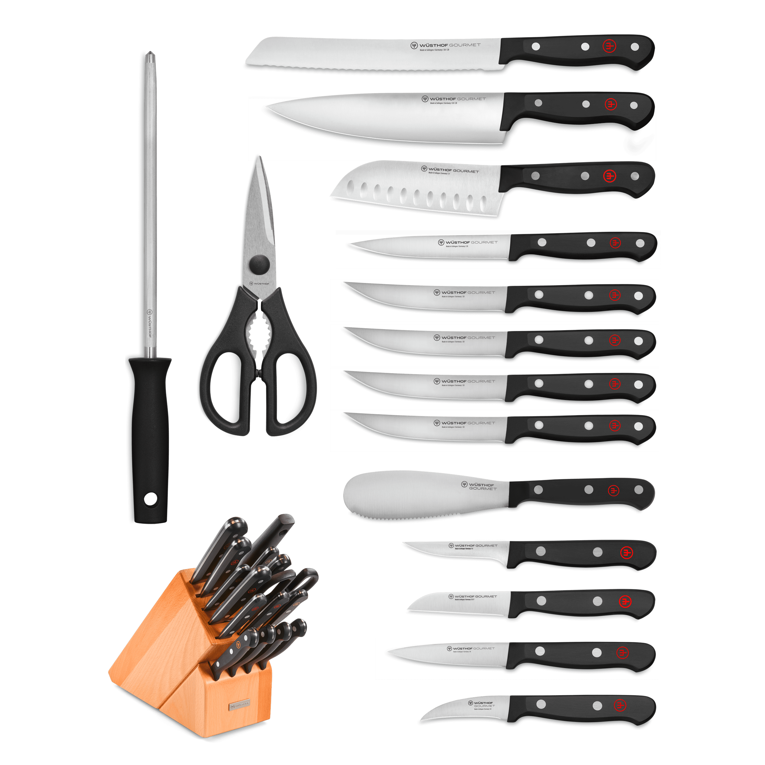 w-sthof-gourmet-messerblock-16-teilig-buchenholz-steakmesser image 2