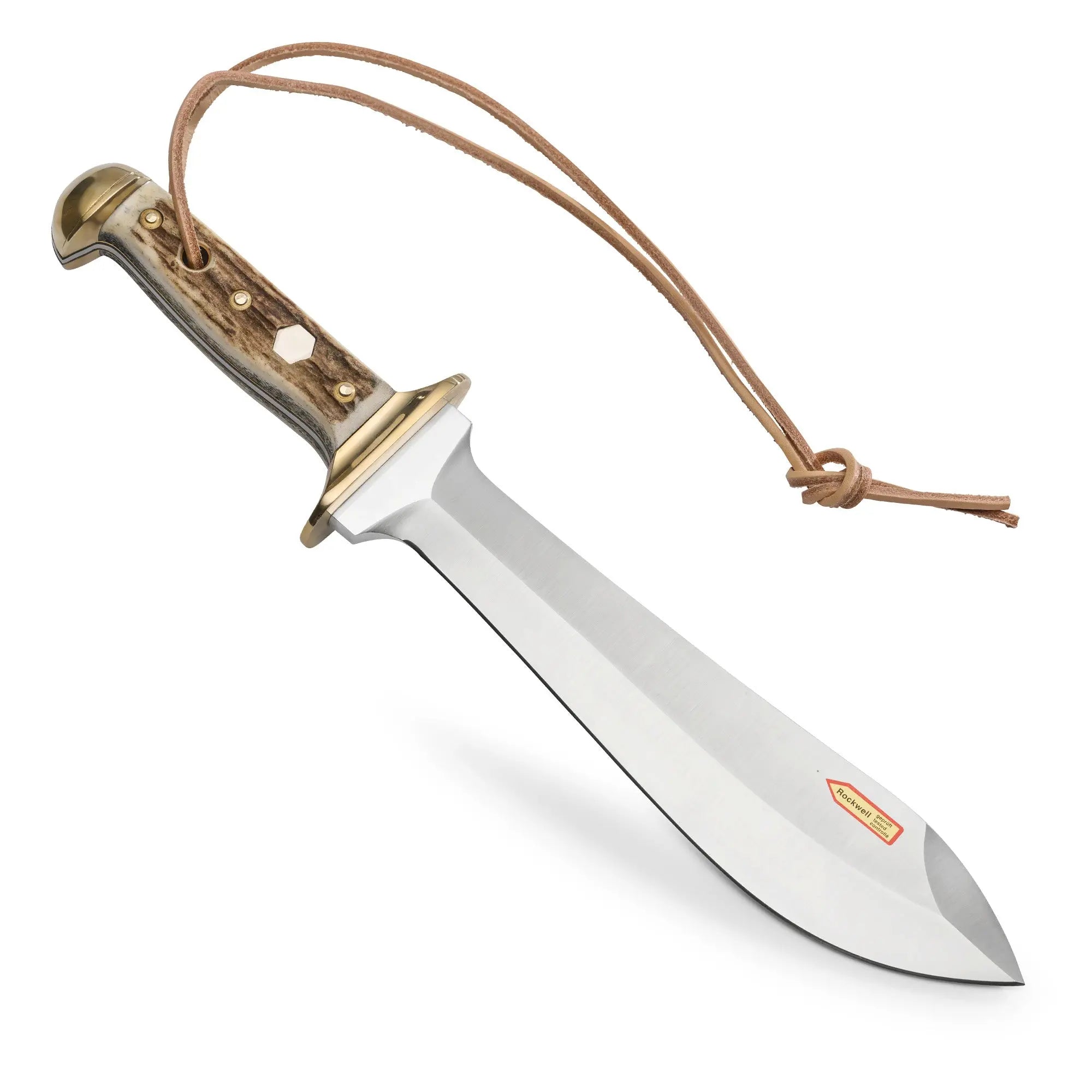 puma-waidblatt-jagdmesser-hirschhorn-feststehend-mit-scheide image 2