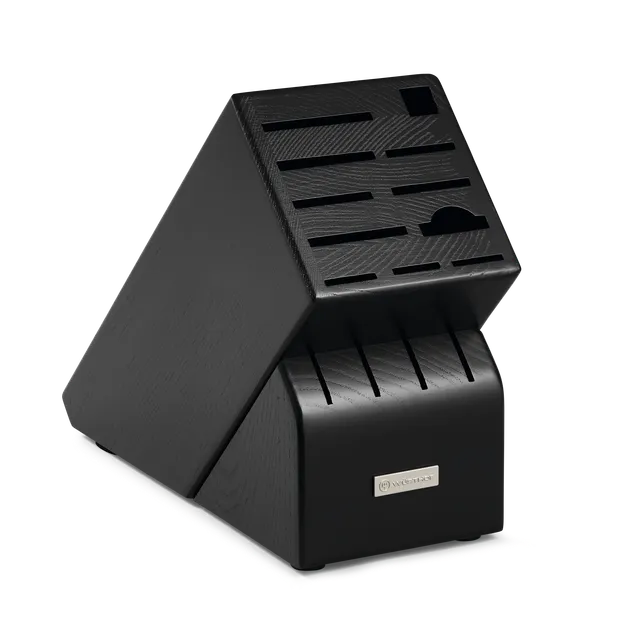 w-sthof-messerblock-15-f-cher-schwarz-holz-leer image 1