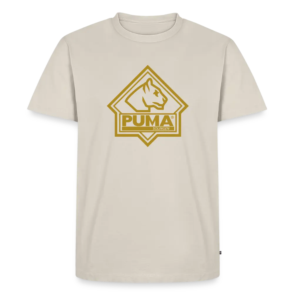 puma-heritage-t-shirt-herren-baumwolle-schwarz-logo-front image 5