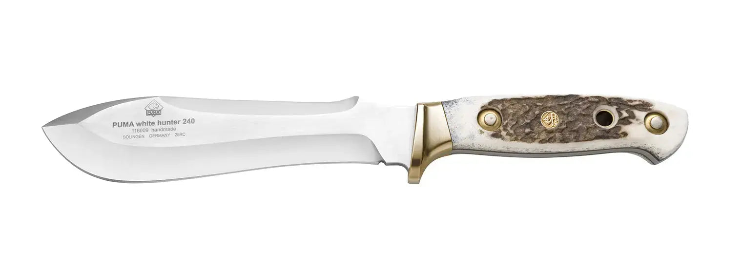 puma-white-hunter-240-jagdmesser-hirschhorn-feststehend image 4
