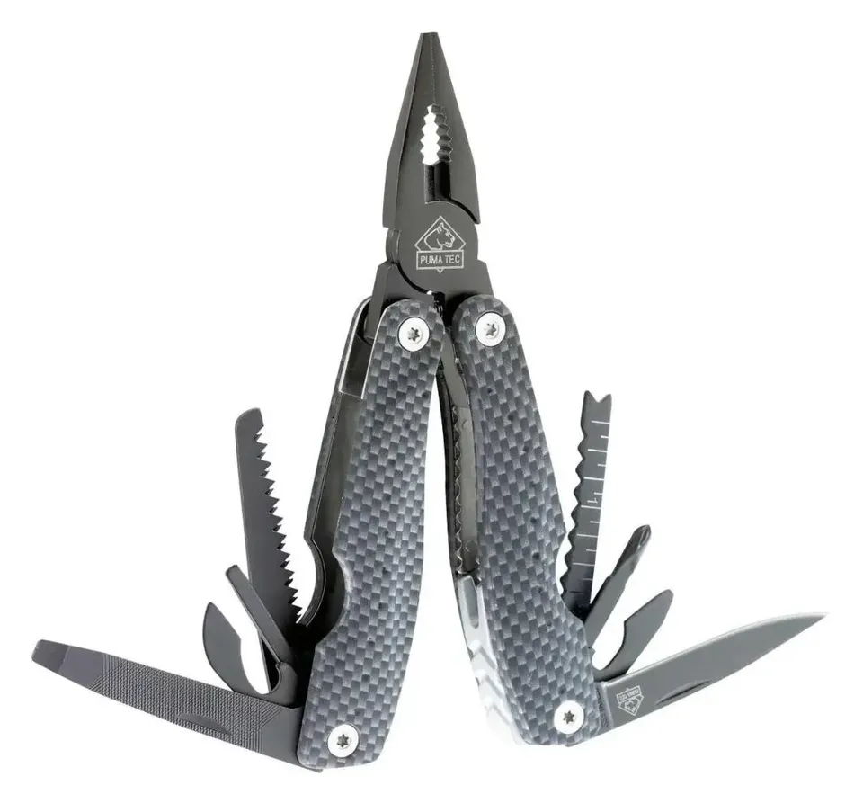puma-tec-multitool-taschenwerkzeug-carbon-design-mit-scheide image 1