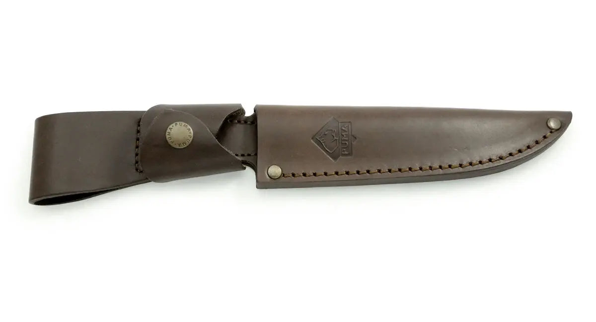 puma-cougar-lederscheide-messerscheide-leder-braun image 1