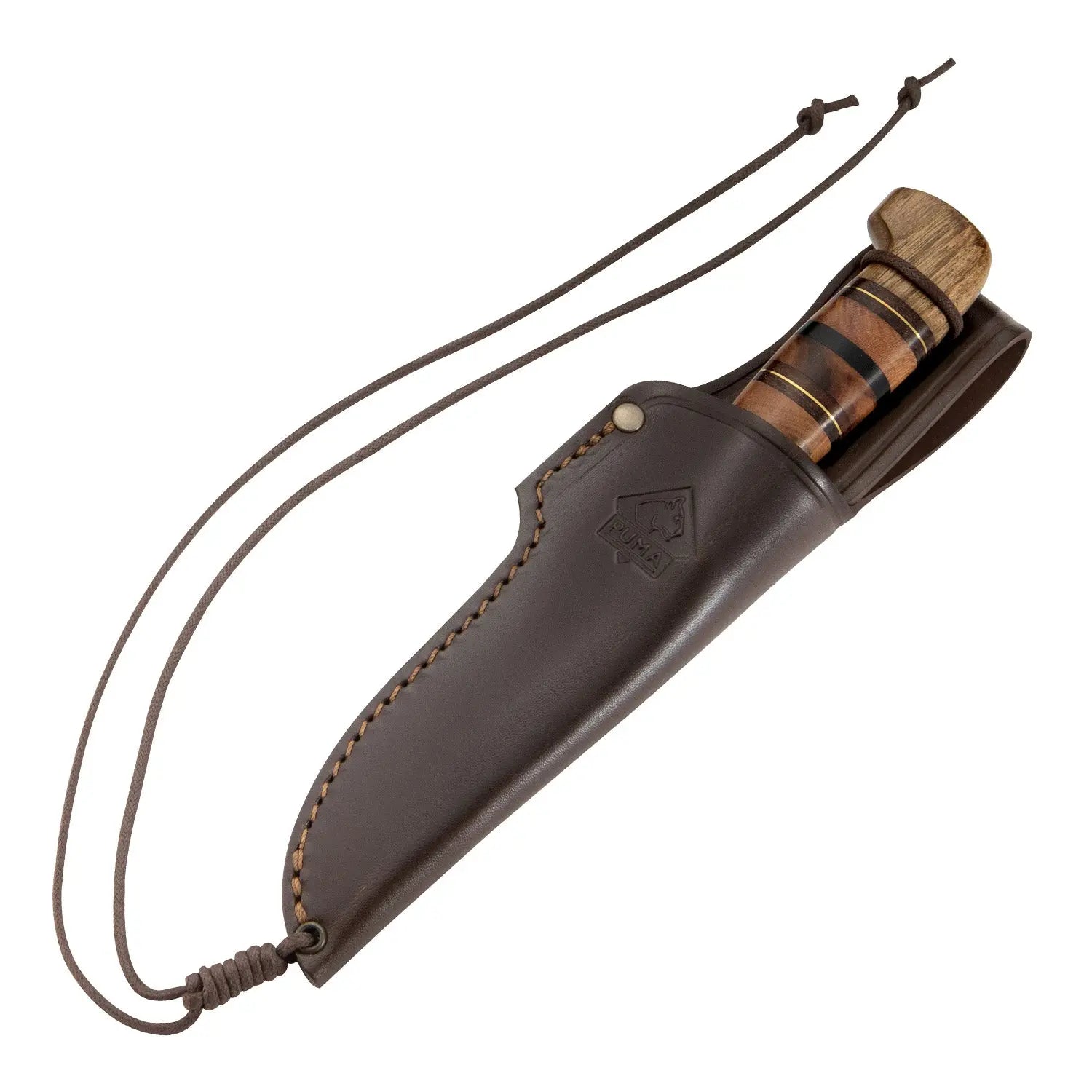 puma-unicum-81-finnenmesser-einzelst-ck-holz-lederscheide image 3