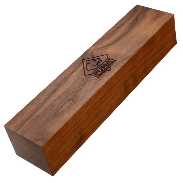 puma-white-hunter-holz-geschenkbox-nussbaum-magnet image 1
