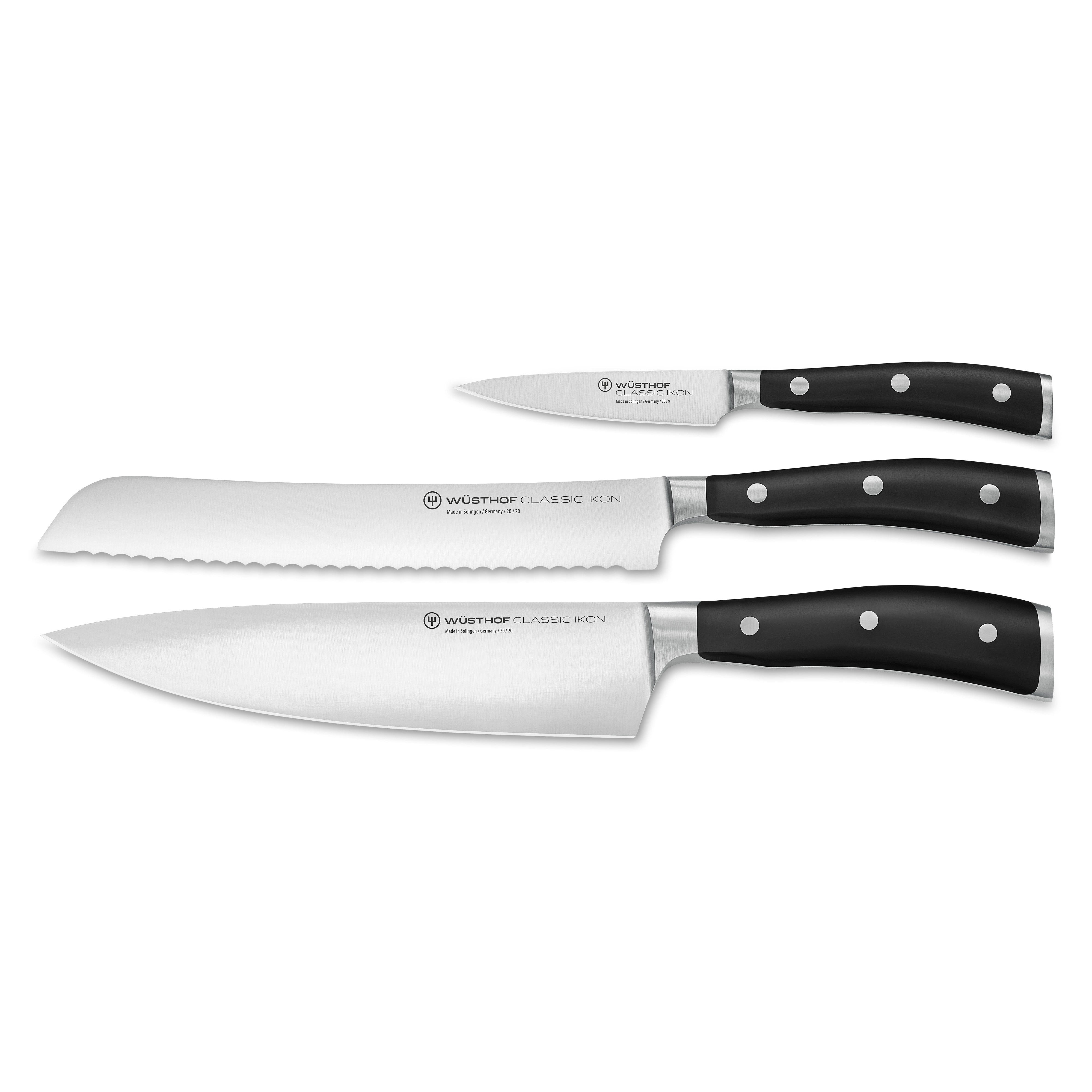 w-sthof-classic-ikon-messerset-3-tlg-kochmesser-brotmesser image 1