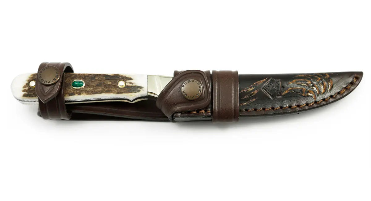 puma-jubil-umsmesser-250-jagdnicker-damast-smaragd image 2