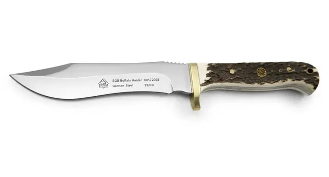 puma-sgb-buffalo-hunter-jagdmesser-hirschhorn-stag image 1