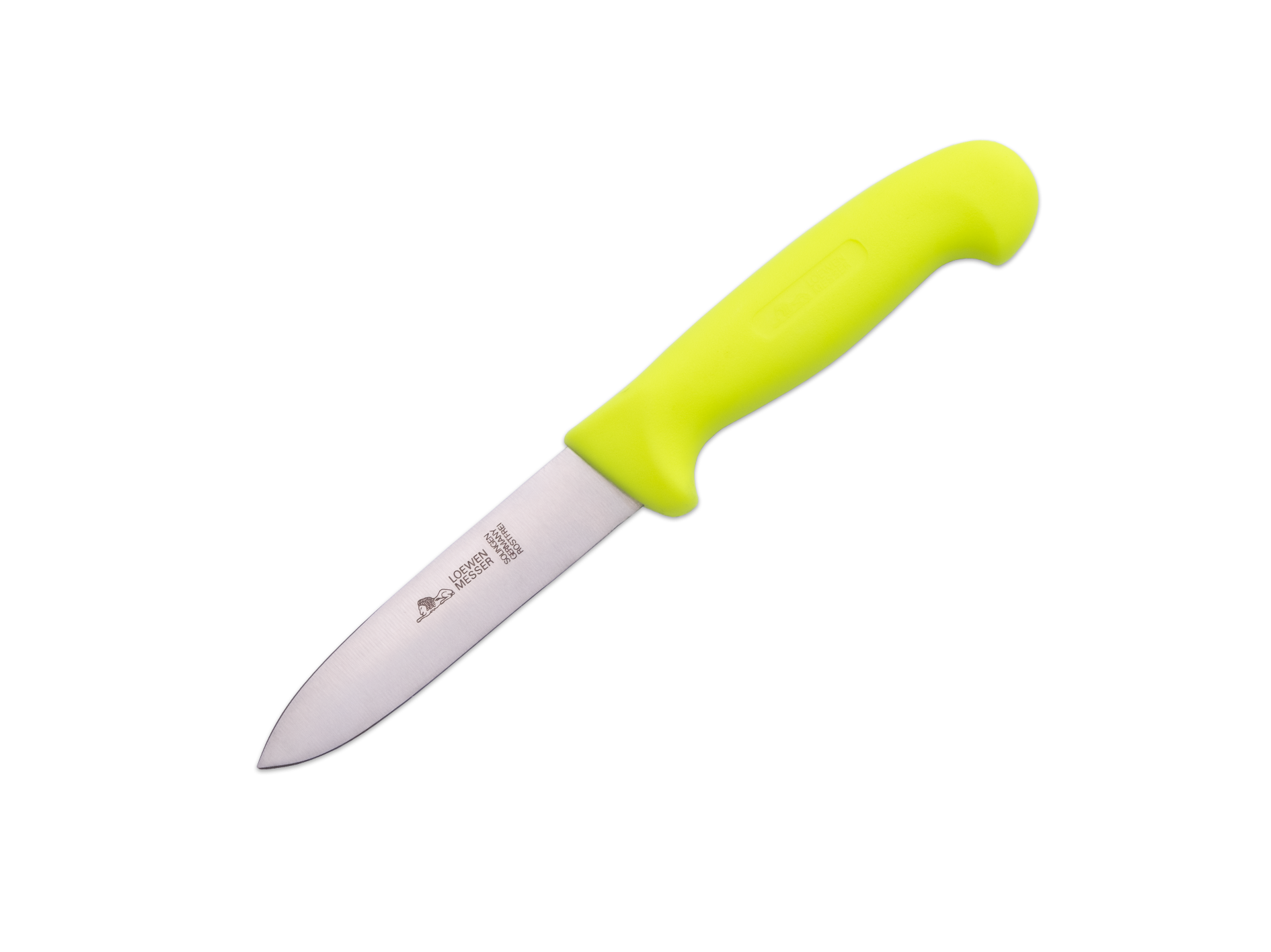 loewen-messer-mod-835-arbeitsmesser-12-cm-neongelb-gu-stahl image 1