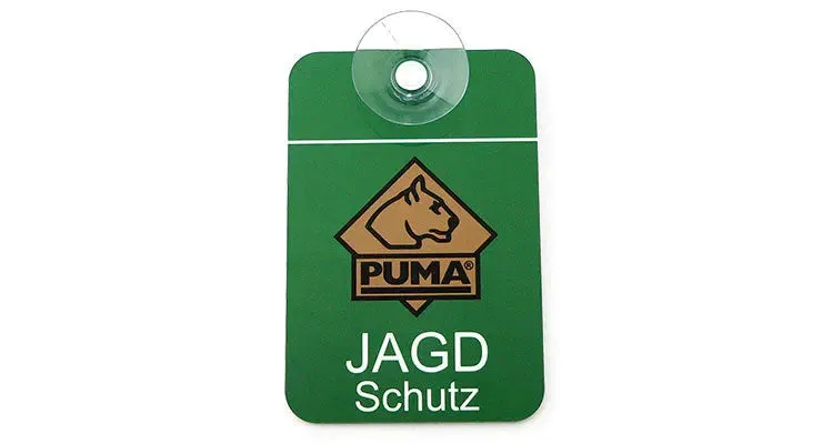 puma-jagdschutzschild-alu-autoschild-120x80-mm-saugnapf image 1