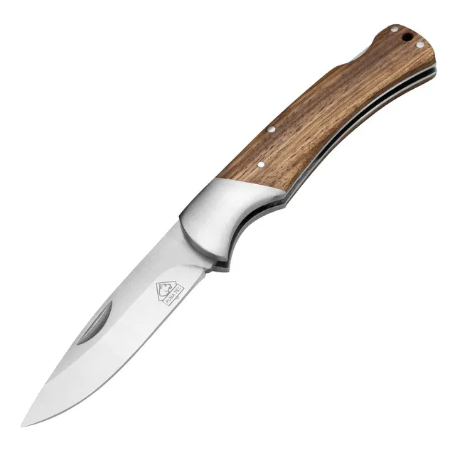 puma-tec-taschenmesser-olivenholz-back-lock-edc image 1