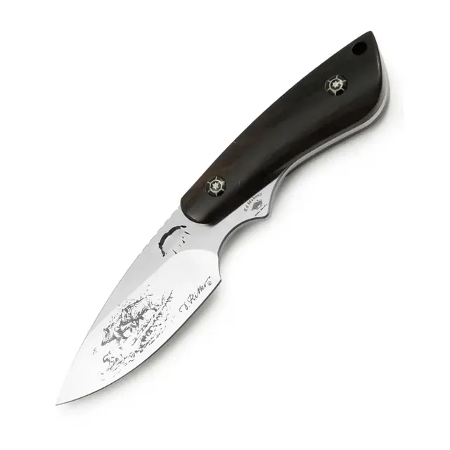 puma-ip-wildboar-ii-jagdmesser-ebenholz-lederscheide image 1