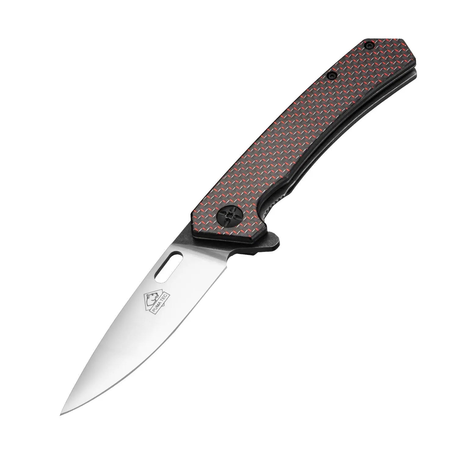 puma-tec-einhandmesser-carbon-mit-clip image 1