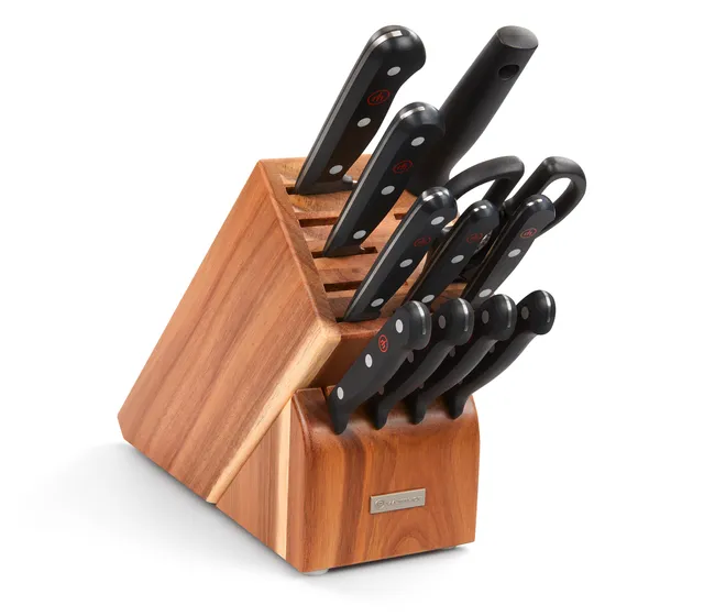 w-sthof-gourmet-12-tlg-messerblock-set-wetzstahl-akazie image 1