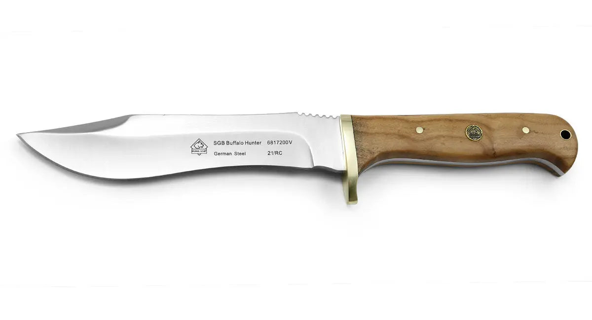 puma-sgb-buffalo-hunter-jagdmesser-olivenholz image 5