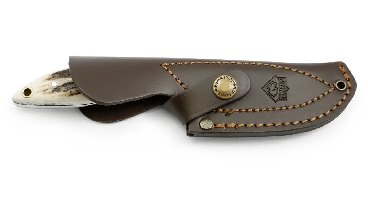 puma-ip-farkas-feststehendes-messer-hirschhorn-440c-lederscheide image 2