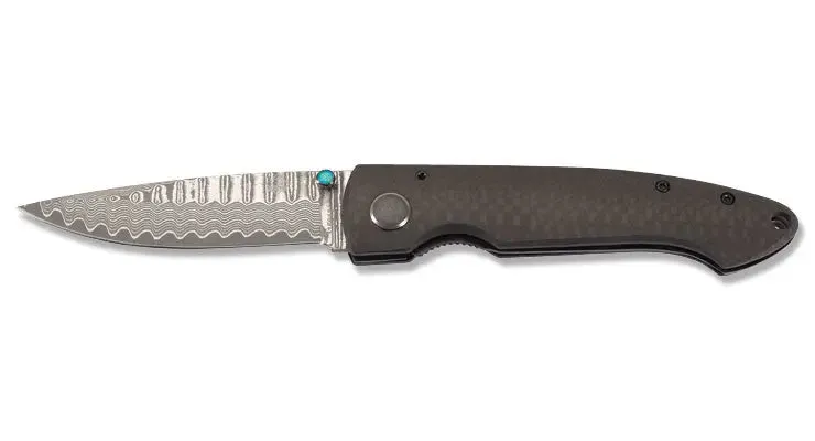 puma-tec-damast-einhandmesser-klappmesser-edc image 1