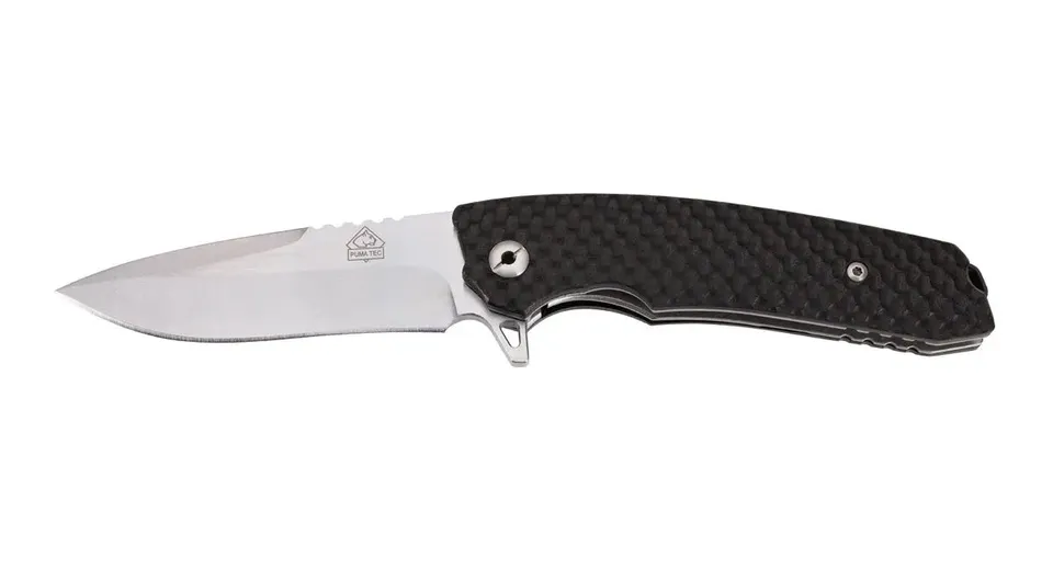 puma-tec-einhandmesser-g-10-klappmesser-schwarz-drop-point image 1