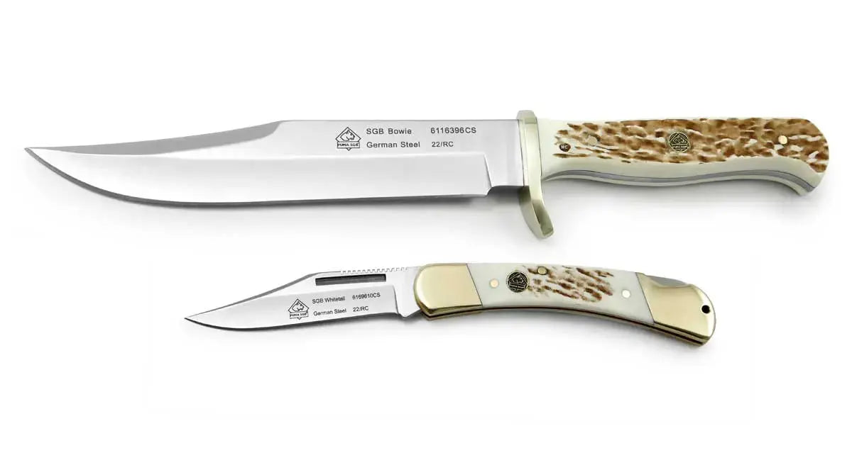 puma-sgb-bowie-whitetail-messer-set-commando-stag image 3