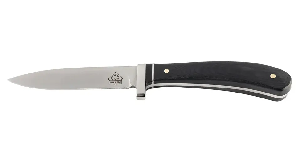 puma-tec-g-rtelmesser-g10-schwarz-feststehend-mit-lederscheide image 1