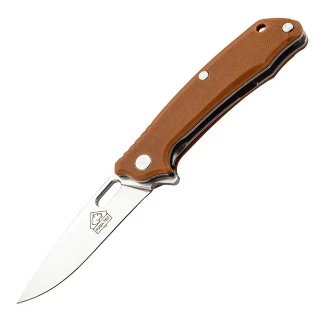 puma-tec-einhandmesser-g10-sand-flipper-frame-lock image 1