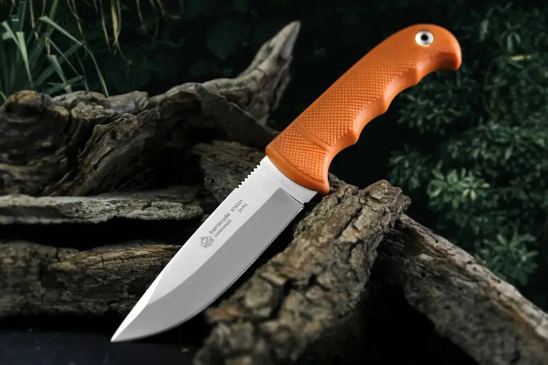 puma-ip-barracuda-survivalmesser-orange-440c-full-tang image 6
