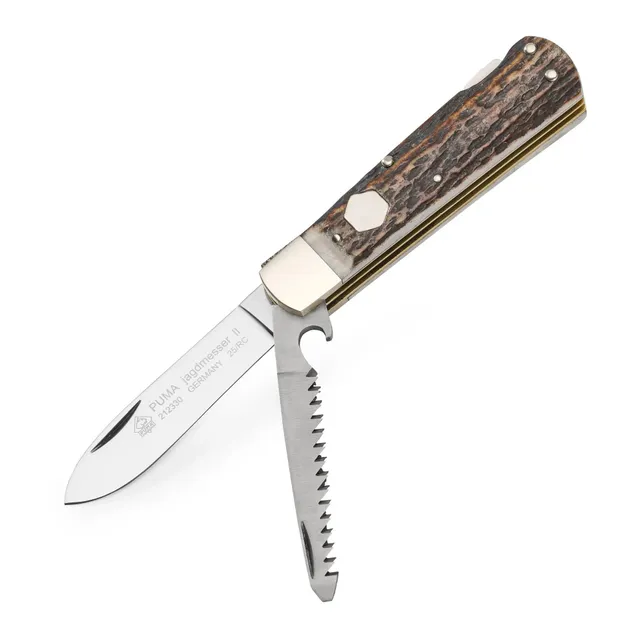 puma-jagdtaschenmesser-ii-taschenmesser-hirschhorn-mit-knochens-ge image 1
