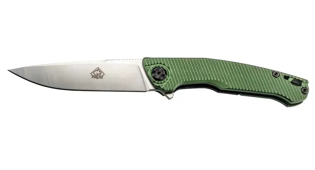 puma-tec-einhandmesser-alu-gr-n-mit-clip-9cr14mov image 1