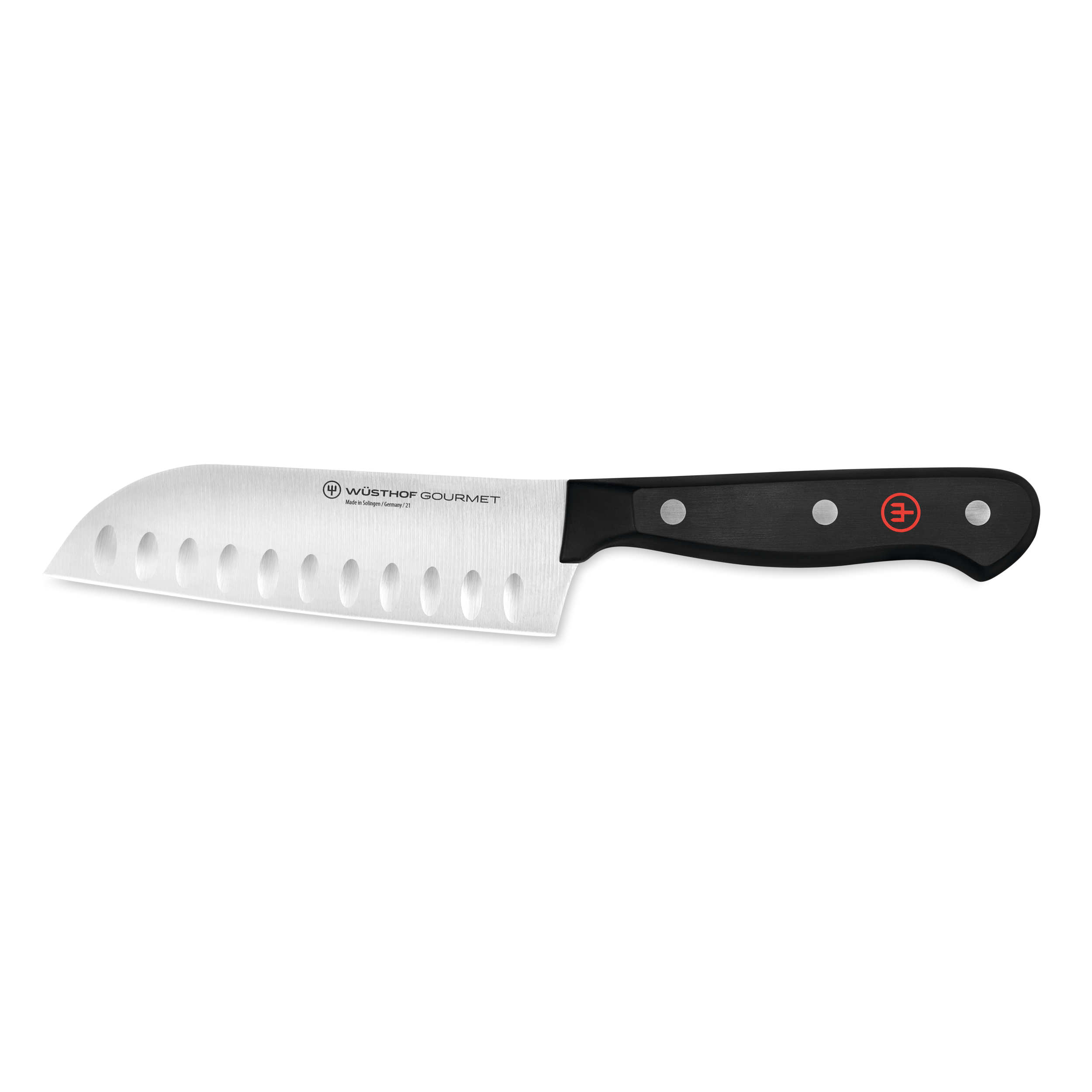 w-sthof-gourmet-santoku-13-cm-kullenschliff-schwarz image 1
