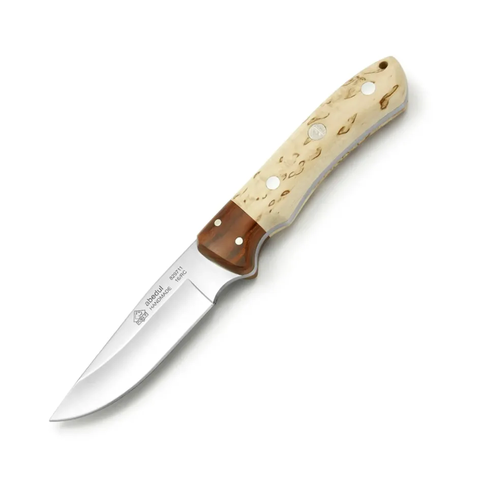 puma-ip-abedul-jagdmesser-birkenholz-cocobolo-lederscheide image 1