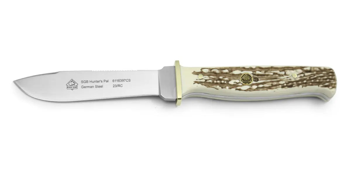 puma-sgb-hunter-s-pal-jagdmesser-commando-stag image 5