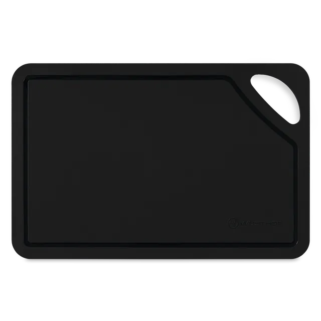 w-sthof-tpu-schneidebrett-medium-schwarz-messerschonend image 1