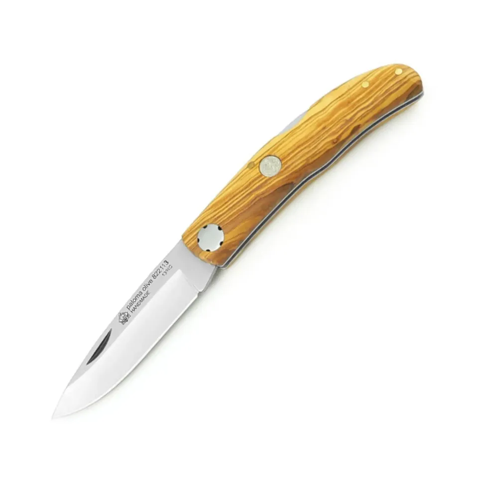 puma-ip-paloma-taschenmesser-olive-mit-droppoint-klinge image 1