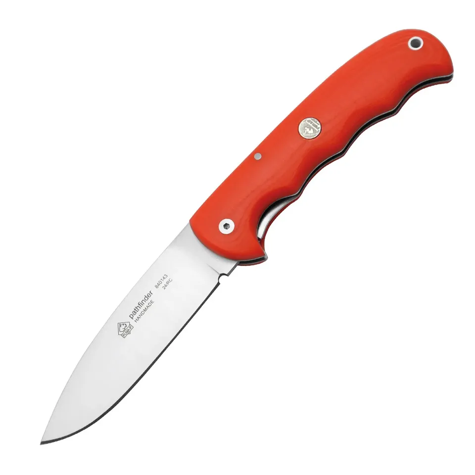 puma-ip-pathfinder-taschenmesser-micarta-orange image 1