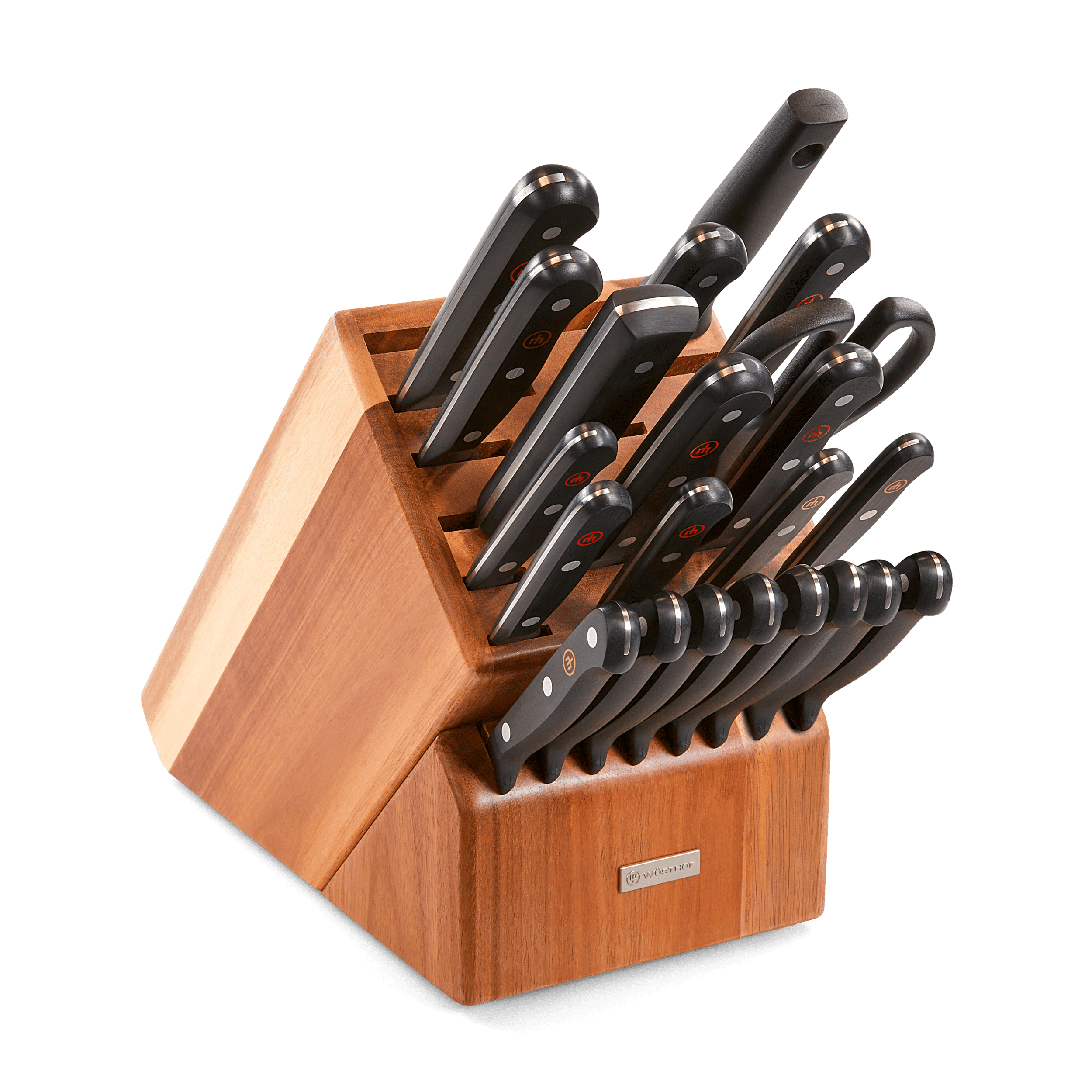 w-sthof-gourmet-messerblock-set-23-tlg-akazie image 1